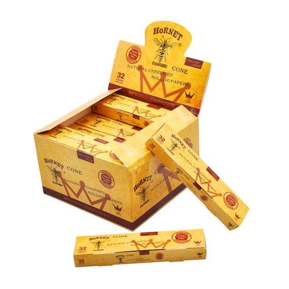 Hornet Brown 40 Cones King SizeHornet Brown 32 Cones 1-1/4 Size