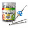 4¾" Novelty Steel Dabber Tool – 30-Piece Jar