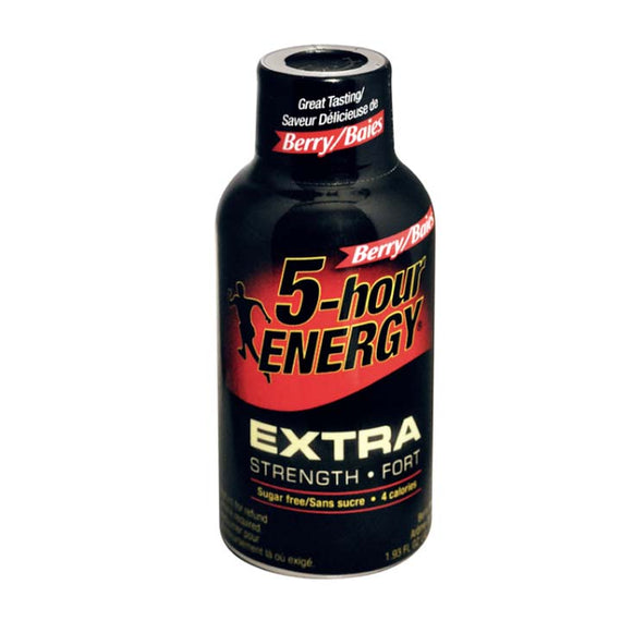 5 Hrs Energy Extra-strength Berry Shots 12 × 57 mL