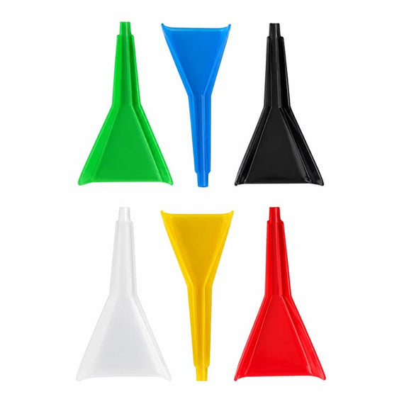 Plastic Cone Funnel – 110mm | 50mm Wide | 24 PCS Display