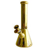 10"  5mm Electroplate Glass Bong- Assorted Colour
