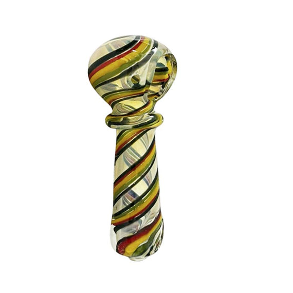 4-1/2" Candy Glass Wand Design Pipe
