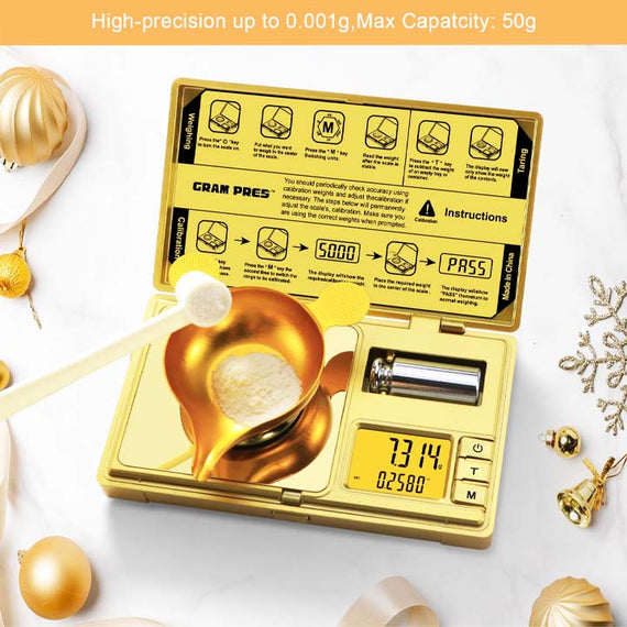 Fuzion GD-50 Pocket Scale 50G*0.001 With 20g Weight