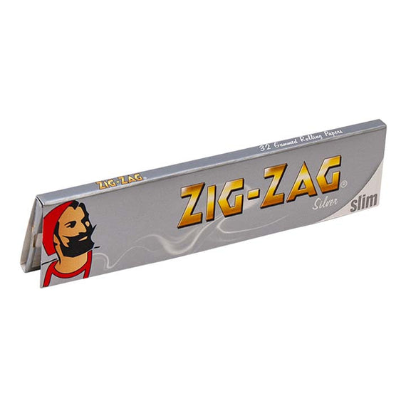 ZIG ZAG SILVER KING SLIM ROLLING PAPER CT 50