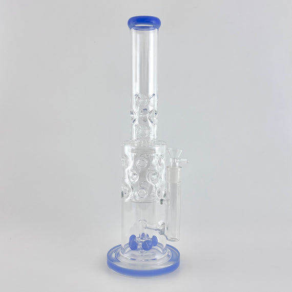 16" Straight Shooter Water Pipe with Screw Percolators