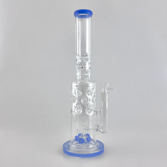 16" Straight Shooter Water Pipe with Screw Percolators