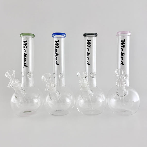 Wicked | 10" Spherical Glass Bong