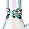 Fortune | 14" 7mm Electroplated Hexagon Glass Bong