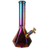 Fortune | 14" 7mm Electroplated Hexagon Glass Bong