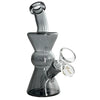 6" Hourglass Design Glass Bong-Assorted Color