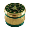 40mm 4-Part Leaf Engraving Tobacco Grinder