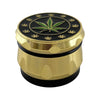 40mm 4-Part Leaf Engraving Tobacco Grinder