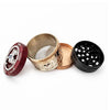 63mm 4-Piece Scorpion & Skull Metal Grinder