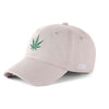 6 Panel Hat Leaf Beige