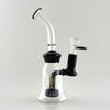 8” Glass Dab Rig - Circ Perc
