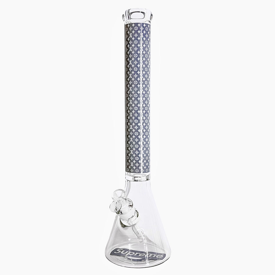 New Design 20" Stylish Designed 9mm Glow in the dark Glass Bong