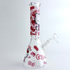 10" 5mm HK Design Glass Beaker Bong