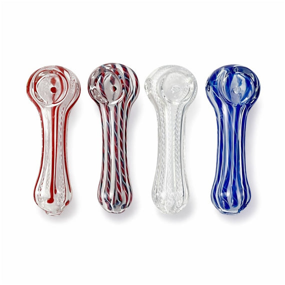 3” Double Thick Glass Hand Pipe – 60PCS Display Jar