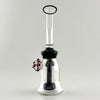 8" Mushroom Pendent Glass Bong