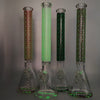 20" Stylish Designed 9mm Glow in the dark Glass Bong [LV205009]