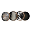 Wicked| 63*56mm 4 Parts Heavy Duty Zinc Grinder-6 CT
