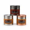 55mm 4-Piece Wood-Grain Wrap Metal Grinder