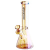 10"  5mm Electroplate Glass Bong- Assorted Colour