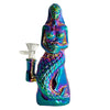 7” Mermaid Design Glass Bong