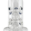16" Straight Shooter Water Pipe with Screw Percolators