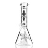 10" Gothic Cross Beaker Bong Series – 4mm Thick Glass