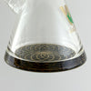 Wellcann 15" Thickened Base Geometric Gold Beaker Glass Bong