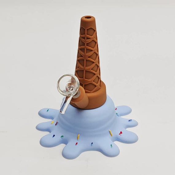 5.2" Ice Cream Silicone Water Pipe