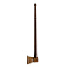 9" Wooden Pipe - Classic Long-Style Design