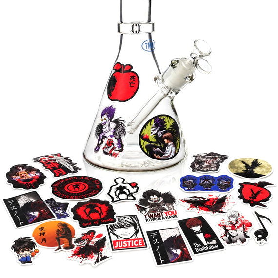 50-Piece Death Anime Sticker Pack – Series 01