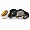 63mm Wicked Smiley 4-Part Metal Herb Grinder – 6PCS Display
