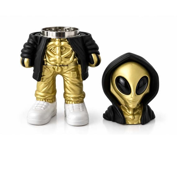 17cm Alien Figure 4-Part Grinder – 37mm Grinder | 6 PCS Display