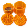 63mm Rainbow Flower 4-Part Plastic Grinder – 12 PCS Display