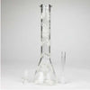 12" 5mm Luxury Design Glow in the Dark Glass Bong