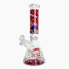 10" 5mm Cartoon Grow In The Dark Glass Beaker Bong