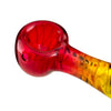 3" Rasta Glass Pipe