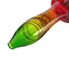 3" Rasta Glass Pipe