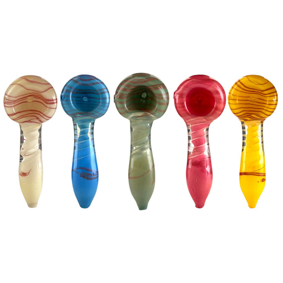 3" Glass Hand Pipe – Assorted Colors