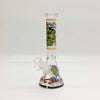 9" 4mm Assorted Characters Beaker Bong