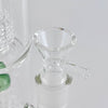 17" Triple Dome Percolator Water Pipe with 14mm Handle Bowl Piece