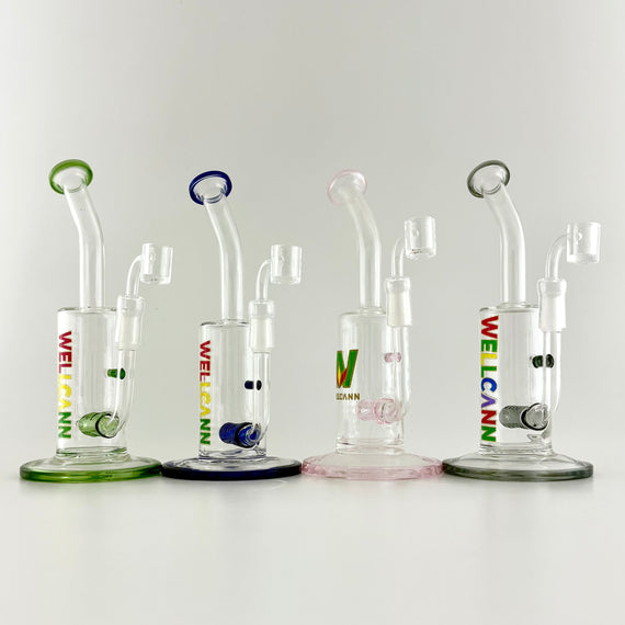 9.5" Inline Rig with Quartz Banger