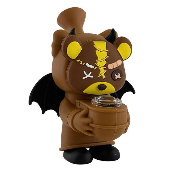 5" Franken-Bear Silicone Water Pipe