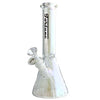 10"  5mm Electroplate Glass Bong- Assorted Colour