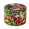 63mm Cartoon Jungle 4-Part Metal Grinder – 6 Assorted Designs