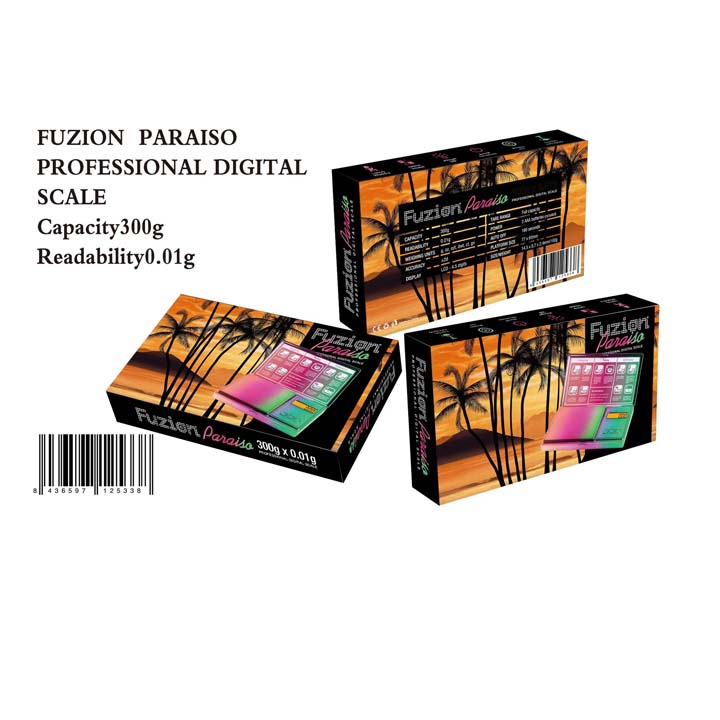 Fuzion Paraiso Digital Pocket Scale 300g x 0.01g