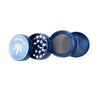 Dank Leaf Pocket Mill™ 40mm*38mm Zinc Grinder